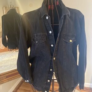 Genuine Black Jean Jacket